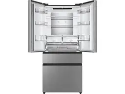 Холодильник Gorenje SBS, франц.дверцята, 182x80x71см, 2 дв., Х-302л, М-178л, A+, NF+, Інвертор, Дисплей, Сірий - мініатюра 3