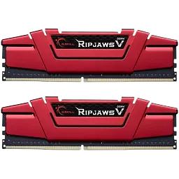 Оперативна пам'ять G.Skill 16GB DDR4 (2x8GB) 3000MHz Ripjaws V Red (F4-3000C16D-16GVRB)