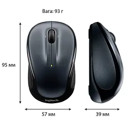 Мишка Logitech M325s Wireless Dark Silver (910-006812) - мініатюра 10