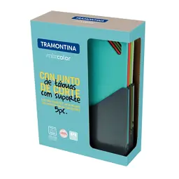 Дошка для нарізання Tramontina Mixcolor Set 5 предм (25099/940) - мініатюра 3