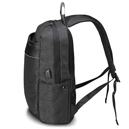 Рюкзак міський Semi Line USB 21 л чорний (P8252-0) - мініатюра 4