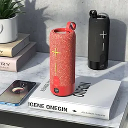 Портативна акустика Borofone Euphony sports BT speaker BR19 IPX5 бездротова червона - мініатюра 4