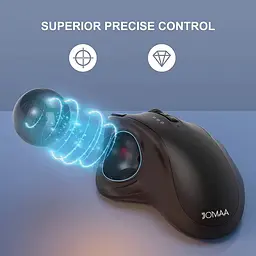 Миша бездротова JOMAA MT50 2,4G Bluetooth Чорний - мініатюра 7