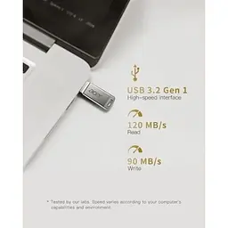USB флеш накопичувач Acer 256GB UM310 Silver USB 3.2 (BL.9BWWA.583) - мініатюра 2
