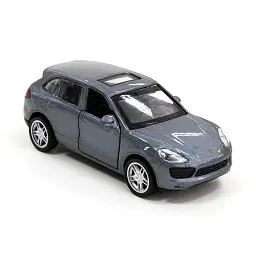 Автомодель - Porsche Cayenne S (сріблястий сірий) - мініатюра 10