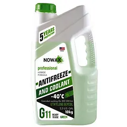 Антифриз Nowax Green G11 зелений 10 кг (NX10003) - мініатюра 2