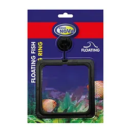 Плаваюча годівниця, квадратна Aqua Nova 10x10 см (NFEEDING-RING-SQUARE) - мініатюра 1