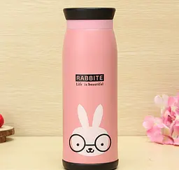 Термос дитячий 0,5л Henks TD-305 pink