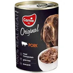 Консерви для собак Carnie Original Mono Protein Свинина 400 г (4820255193526)