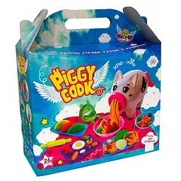 Набір для творчості Strateg Містер тісто - Piggy Cook, українською мовою (71511)