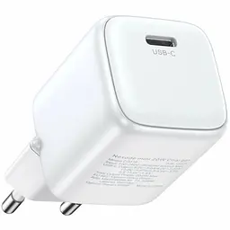 Зарядний пристрій Ugreen USB-C PD 20 Вт GaN X512 білий (55554) - мініатюра 5
