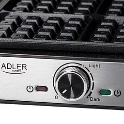 Вафельниця електрична Adler AD 3083 для бельгійських вафель - мініатюра 7