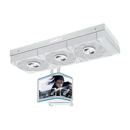 Система рідинного охолодження Lian Li Hydroshift II OLED Curved 360 P28, White (G89.GHS2OLDC36PW.00)
