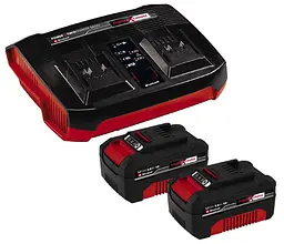 Набір акумулятора та зарядного пристрою Twincharger Kit PXC 2х18В Einhell hoz0014270 - мініатюра 2
