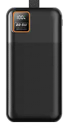 Акумулятор портативний зовнішній Profit WQ23 30000 mah 22.5 W чорний - мініатюра 2