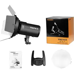 Студійний світильник Yongnuo YN216 II LED Bi-Color 24Вт 2700К-8000К [105589] - мініатюра 6