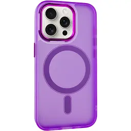 Чохол TPU+PC Lily with MagSafe для Apple iPhone 14 Pro (6.1) Purple