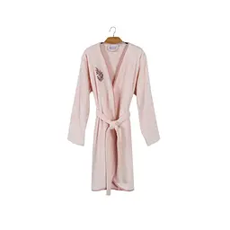 Халат махровий Irya - Rina pembe L/XL рожевий - мініатюра 3