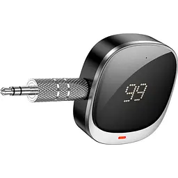 Bluetooth аудіо адаптер Hoco E80 Travel Car Black [133458] - мініатюра 2