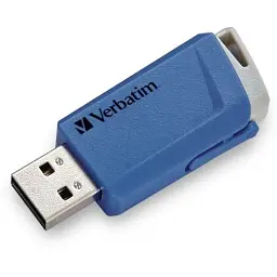 USB флеш накопичувач Verbatim 2x32GB Store 'n' Click Red/Blue USB 3.2 (49308) - мініатюра 9