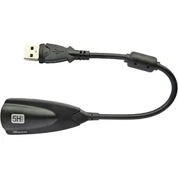 Звукова карта 7.1 USB QTS-008 Black (16161) - мініатюра 2