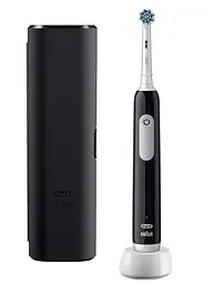 Зубна електрощітка Braun Oral-B Pro1 D305.513.3X CrossAction Чорний - мініатюра 2