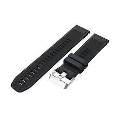 Ремінець ArmorStandart Silicone Line для Garmin 22mm Black (ARM88486) - мініатюра 2