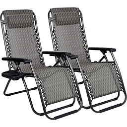 Крісло-шезлонг Hanert Lounge Bronze 2 шт. в комплекті