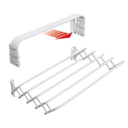 Сушарка для білизни Casa Si Towel Flex 3 White Настінна (CS92194X10) (DAS302383)