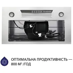 Витяжка вбудована Minola HBI 5324 I 800 LED - мініатюра 2
