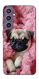 TPU чохол Demsky Мопс у ніжностях для Samsung Galaxy S23 FE