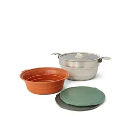 Набір посуду Sea to Summit Detour Essentials Camp Kitchen Kit Різнокольоровий