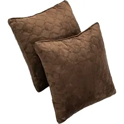 Подушка декоративна ТЕП Velour Коричнева 50 x 70 см (3-00435_10063) - мініатюра 4