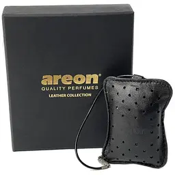 Ароматизатор повітря на дзеркало Areon Gold Star Leather Collection шкіра Оригинал (3233)