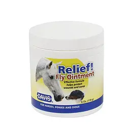 Мазь Davis Relief! Fly Ointment ДЕВІС РЕЛІФ від мух для собак і коней 170 г (RL06)
