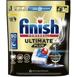 Таблетки для посудомийних машин Finish Ultimate Plus All in 1 Fresh 90 шт. (5908252018444)