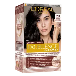 Стійка крем-фарба для волосся L'Oreal Paris Excellence Crème Universal Nudes 2U Універсальний дуже темно-каштановий 192 мл