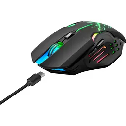 Мишка Defender Katana GM-511 LED Wireless Black (52511) - мініатюра 8