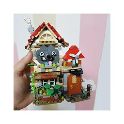Конструктор LOZ mini Лісова хатина без фігурок (1225) - мініатюра 7