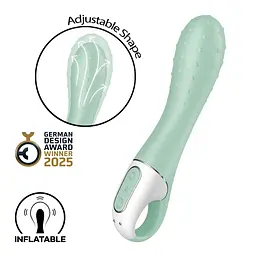 Вібратор точки G Satisfyer Air Pump Vibrator 3, надувається, 12 режимів вібрації - мініатюра 1