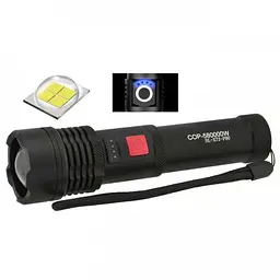 Ліхтар COP BL-X72-P90 1880000W + zoom + microЗП + 5 режимів - мініатюра 3