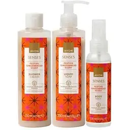 Набір Avon Імбирний пряник (mist/100ml + gel/250ml + soap250ml)