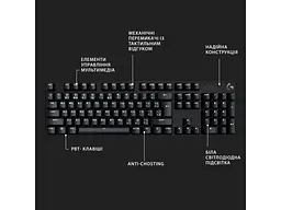 Клавіатура Logitech G413 SE (920-010437) - мініатюра 5