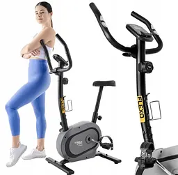 Велотренажер Trex Sport TX-450MB FLEXO магнітний сірий - мініатюра 4