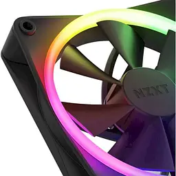 Комплект вентиляторів NZXT F140 RGB Twin Pack Black (RF-R14DF-B1) - мініатюра 4