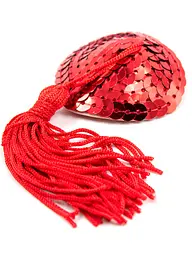 Пестіси (наклейки на груди) Babydoll Універсальний.. Червоний 622-1 - мініатюра 3
