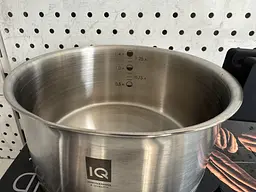 Ківш Ringel IQ Be Smart 16 см (1.5 л) прямі борти зі стоячою кришкою зі зливом товсте дно нержавіюча сталь - мініатюра 6