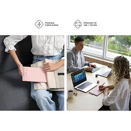 Графічний планшет Huion Inspiroy 2 S H641P Pink [157362] - мініатюра 8