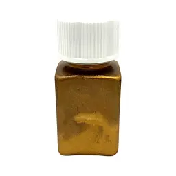 Фарба GOLDEN LEAF ефект рідкого металу Золото античне 50 мл Divolo (8057680661764) - мініатюра 3