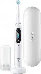 Електрична зубна щітка Oral-B iO Series 8 iOM8.1A1.1BD 3758 White alabaster - мініатюра 2
